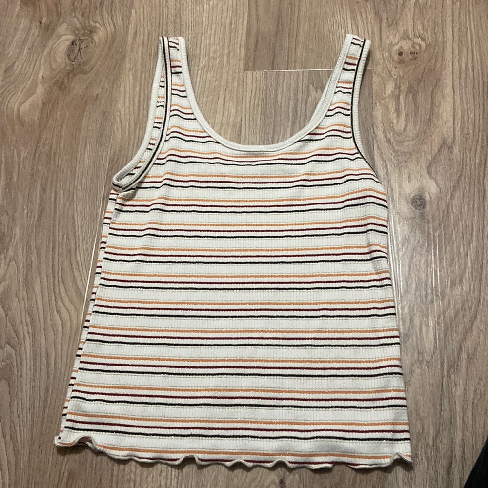 Striped ting top